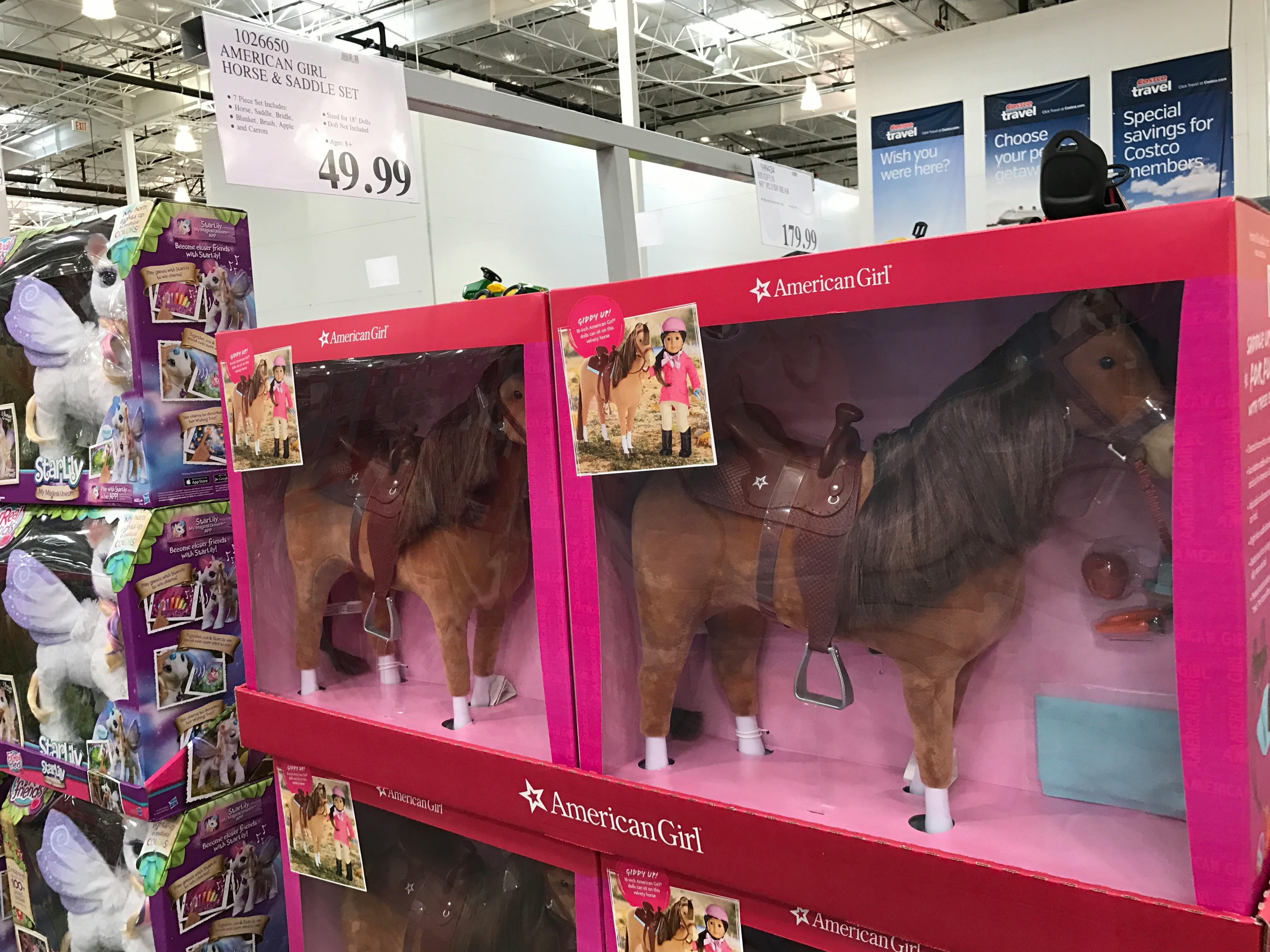 american girl horse and saddle set