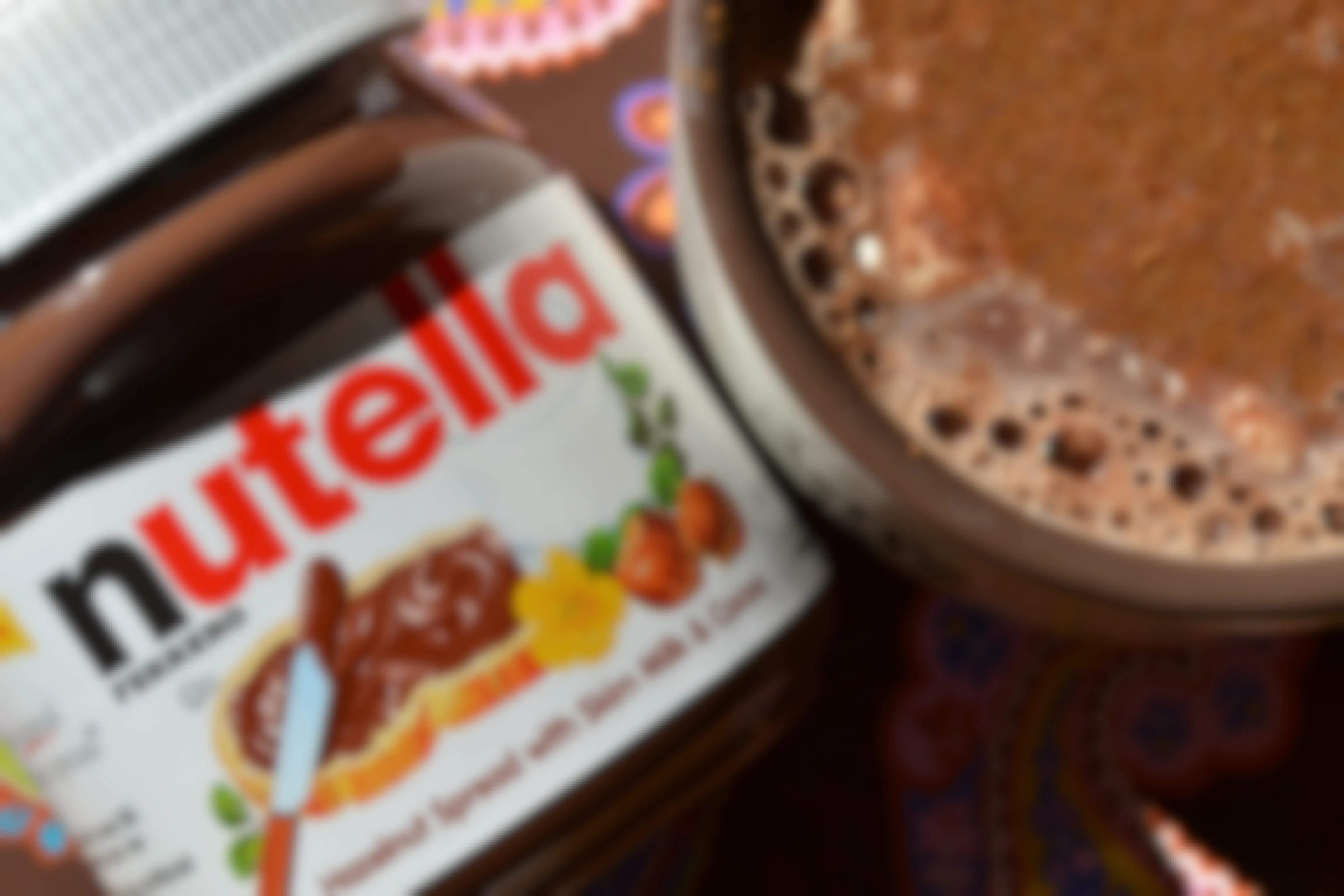 Add a dose of Nutella to your hot chocolate.
