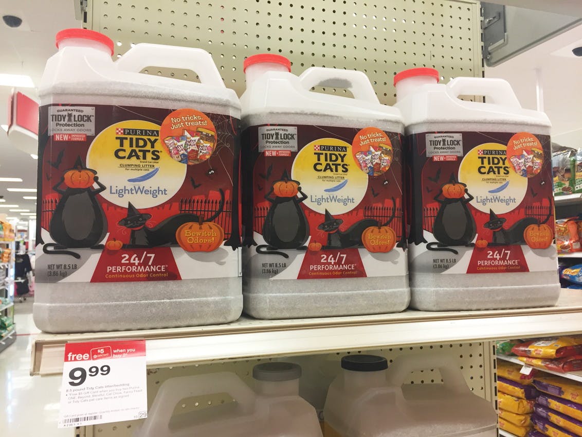 Tidy Cats Halloween Cat Litter, Only $1.50 at Target ...