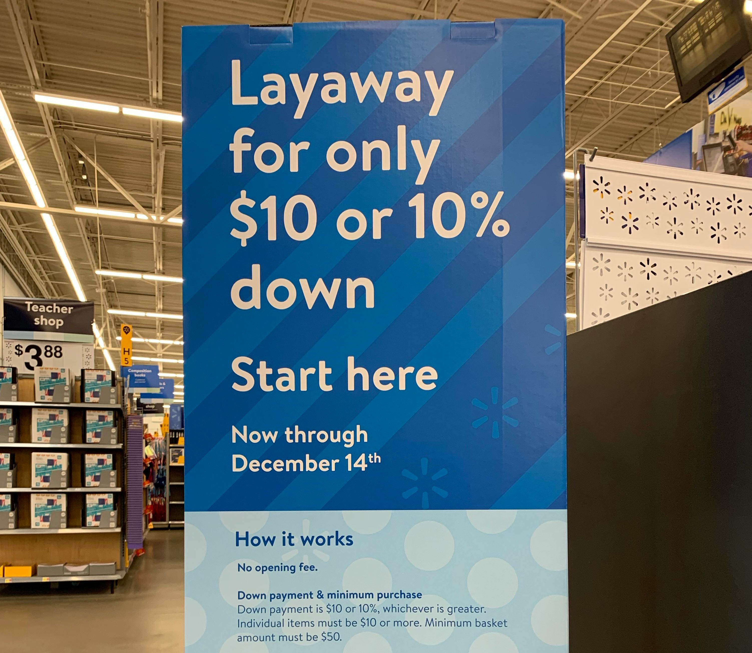 Walmart Layaway Is Gone, but RUN from Affirm! Here's a solution ...