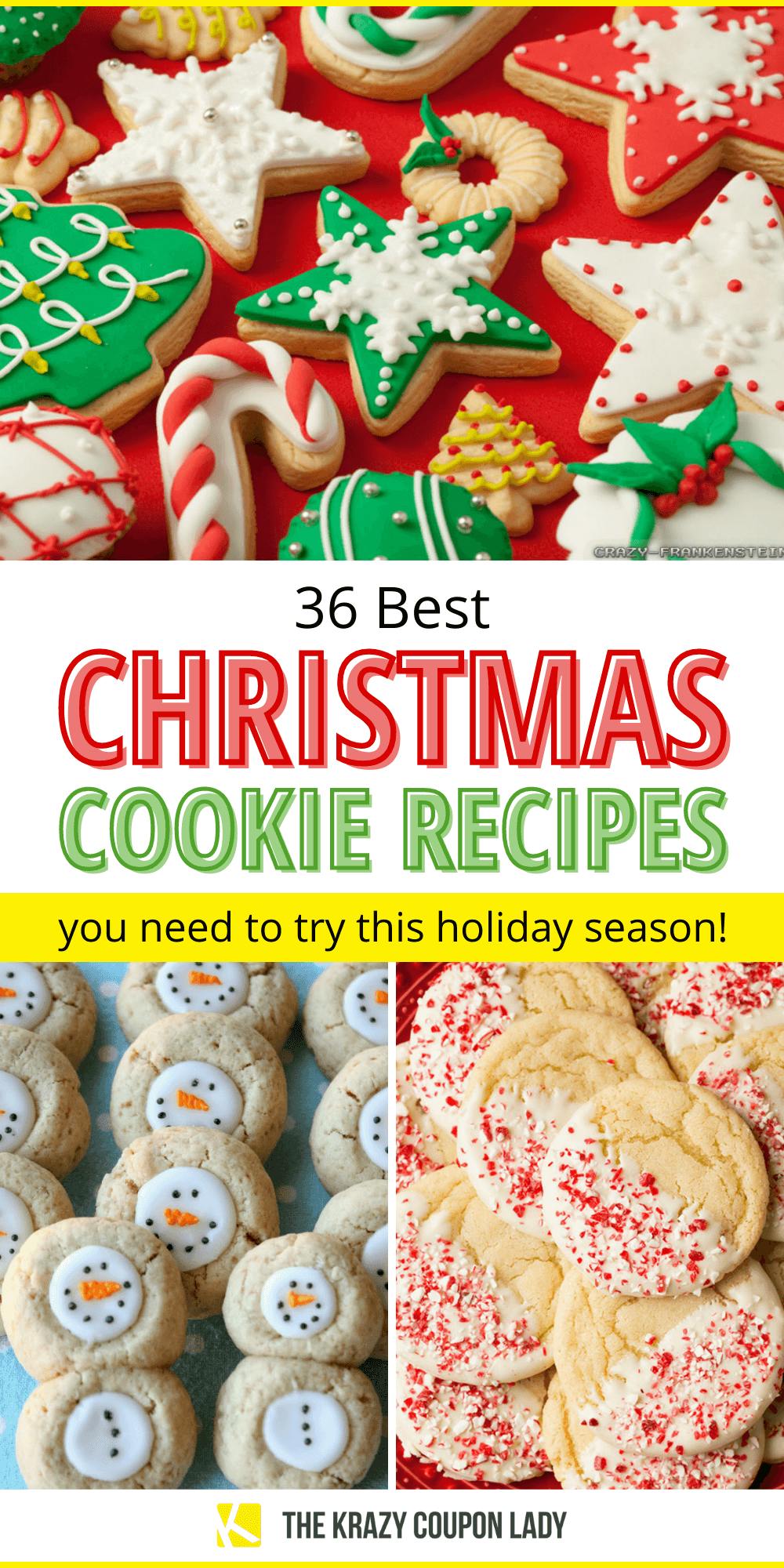 Best 36 Christmas Cookie Recipes of All Time