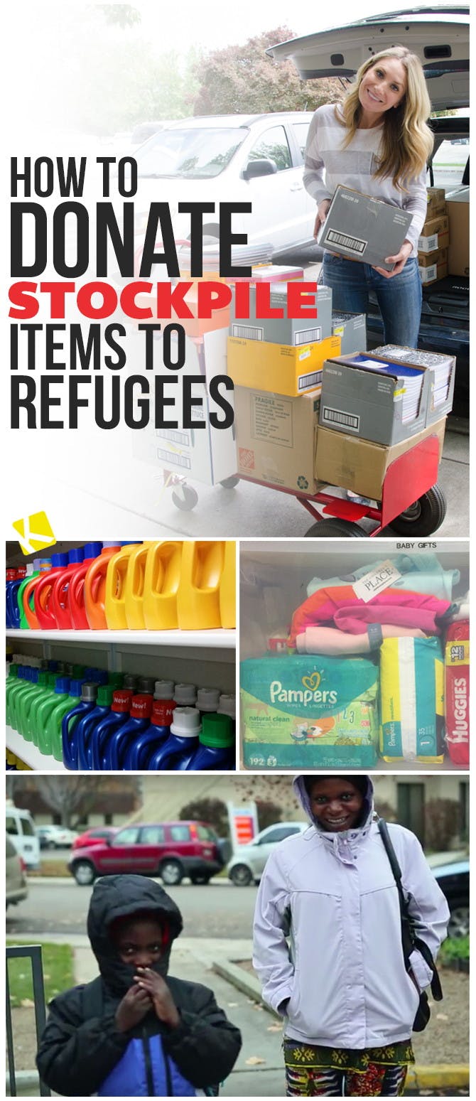 How to Donate Stockpile Items to Refugees