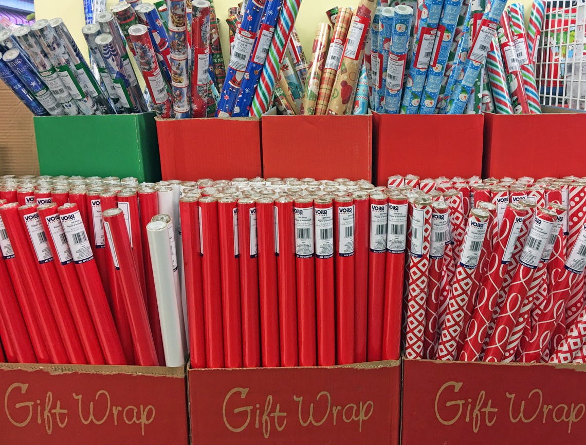 clear holiday gift bags dollar store
