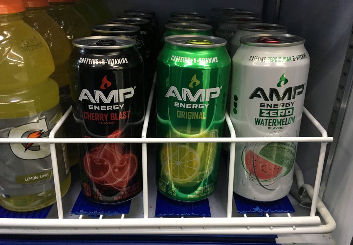amp energy drink car wrap