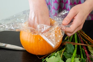 fresh pumpkin flower vase diy plastic line pumpkin 05 1664313246 1664313246