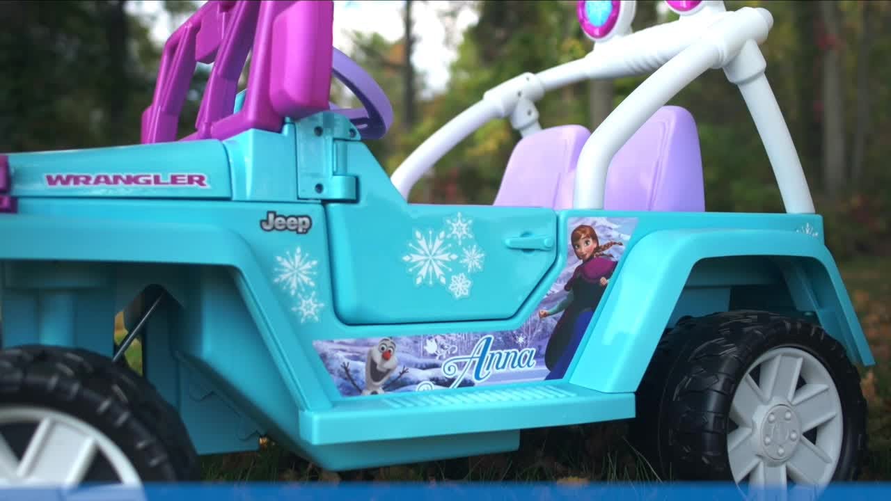 power wheels frozen jeep