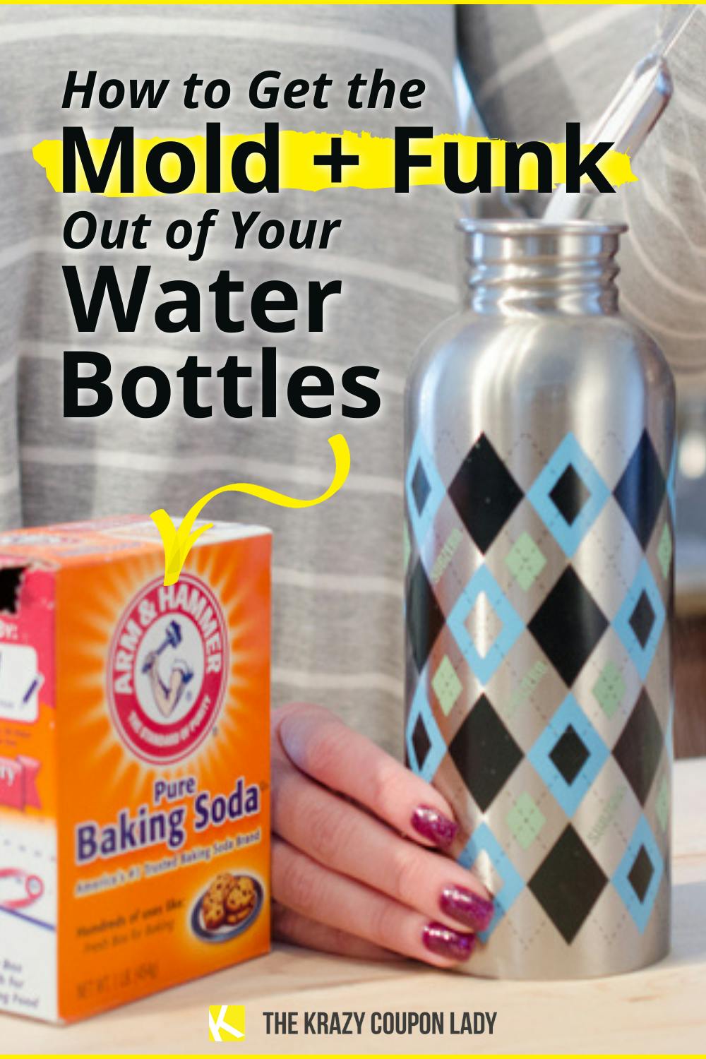 How to Clean Out the Funk & Mold in Water Bottles