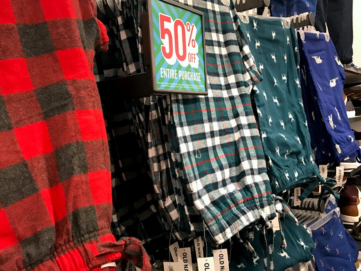 Christmas Jammies! Old Navy Flannel Pajama Pants, Only $6 ...
