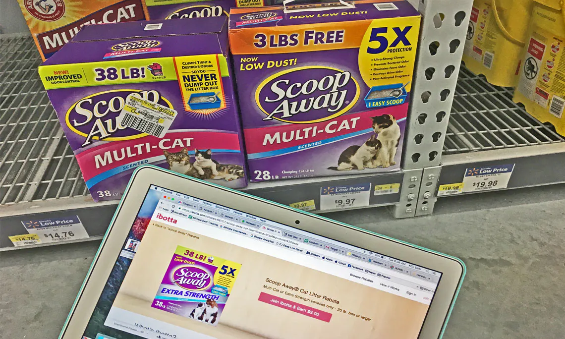 Box Of Scoop Away Cat Litter Only 4 31 At Walmart The Krazy Coupon Lady