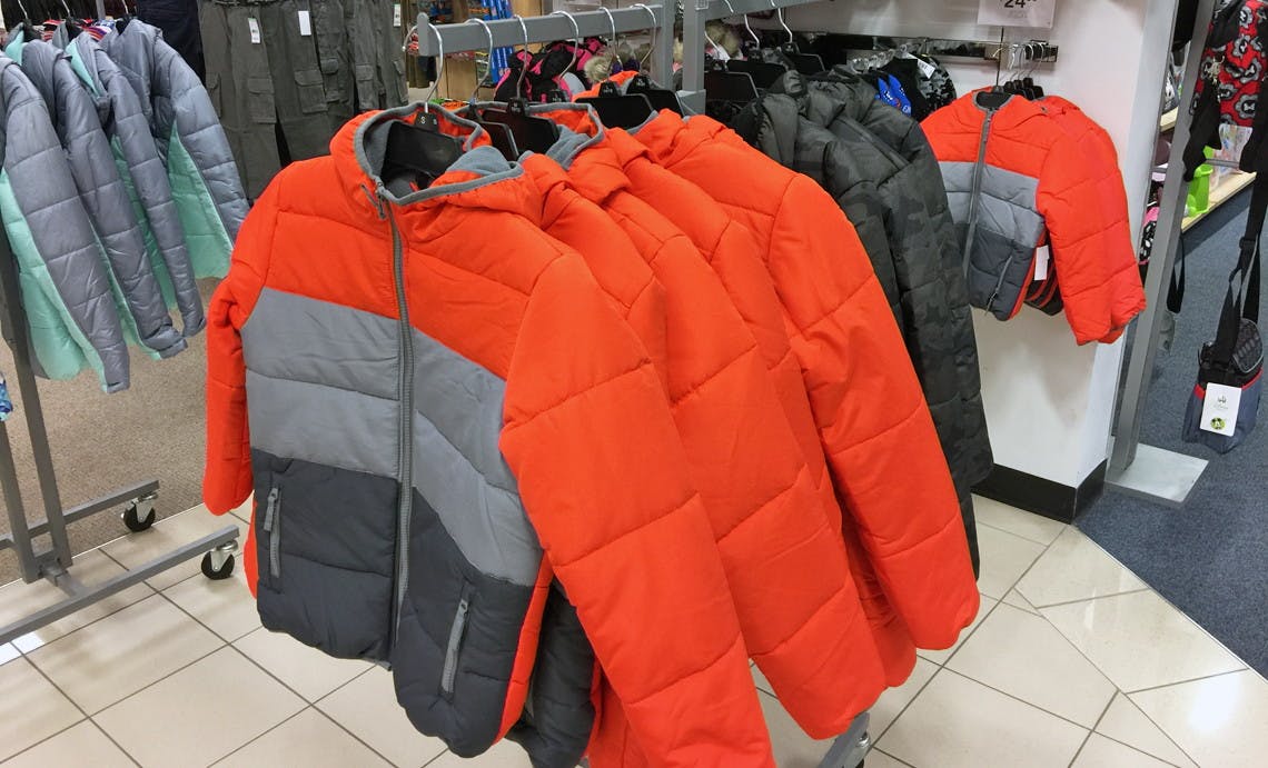 sears womens puffer coats