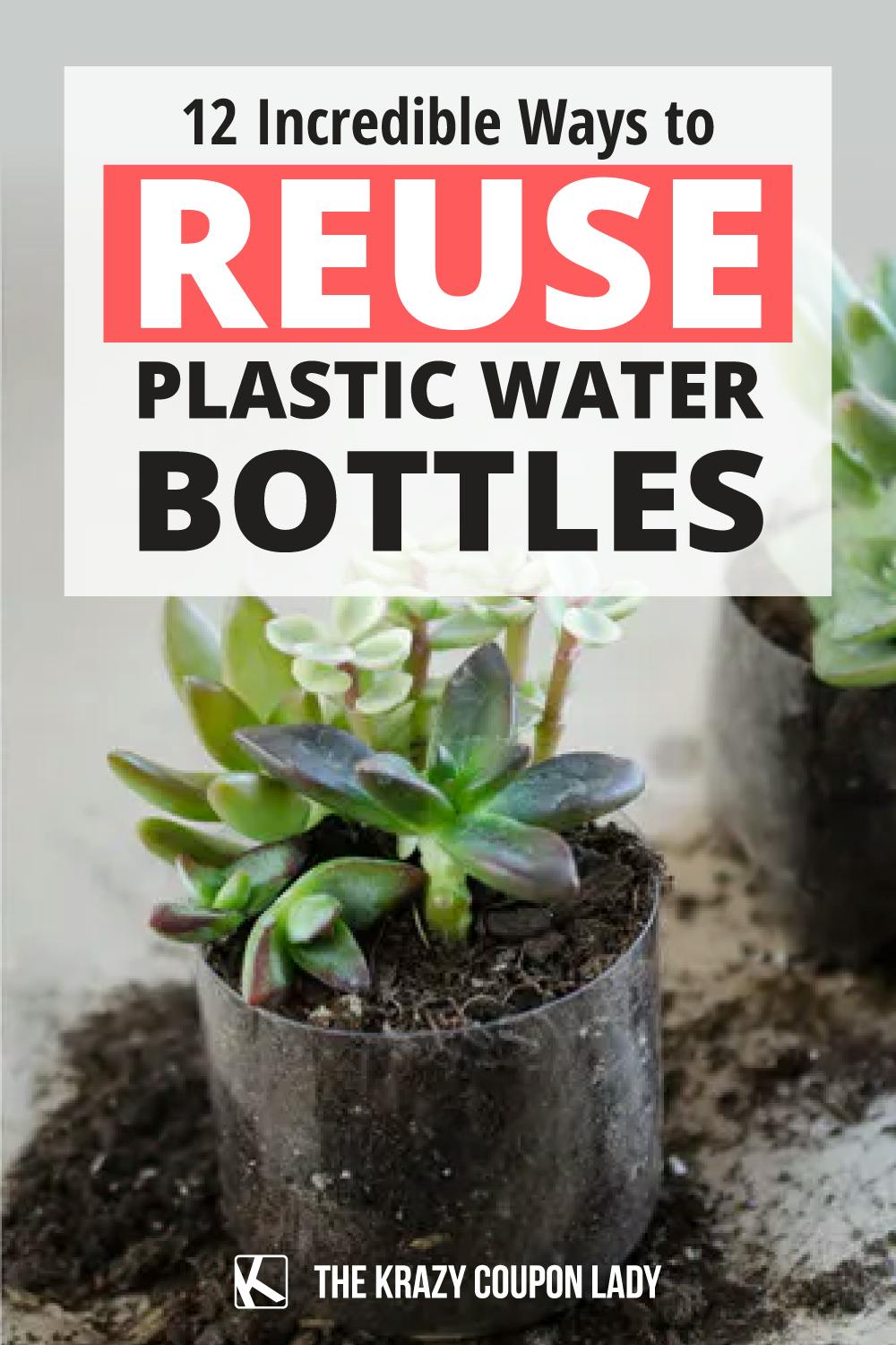12 Incredible Ways to Reuse Plastic Water Bottles