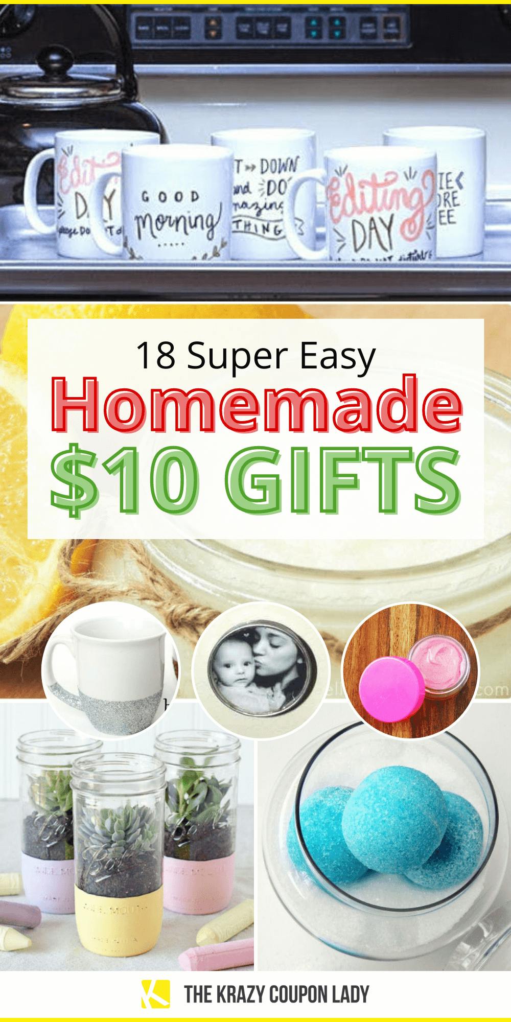 18 Easy Homemade Gifts Under $10