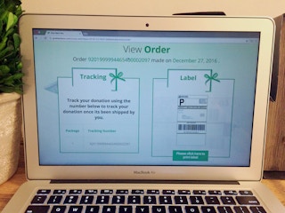 Donate print label 2