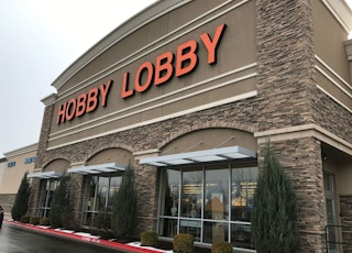 hobby lobby storefront