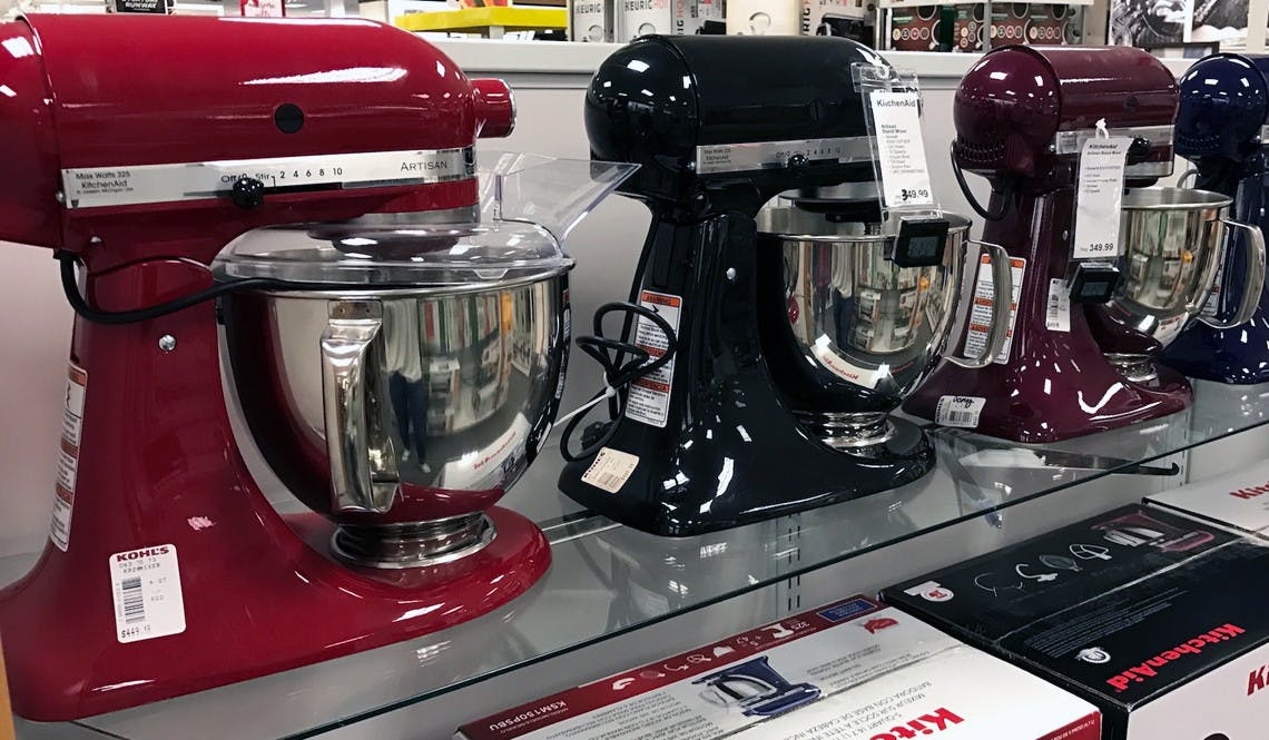 kohls kitchen aid mixer