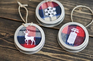 Make ornaments out of them.