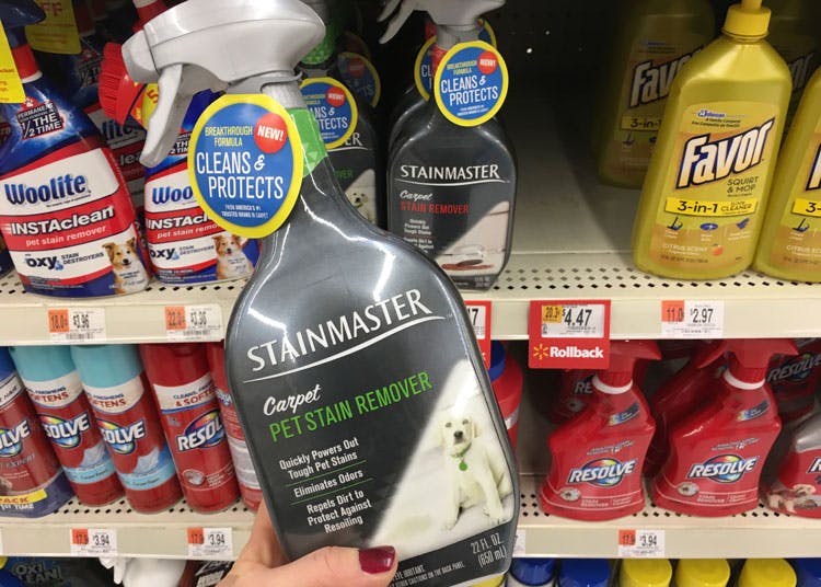 Stainmaster Carpet Cleaner, Only 0.47 at WalmartSave 4.00! The