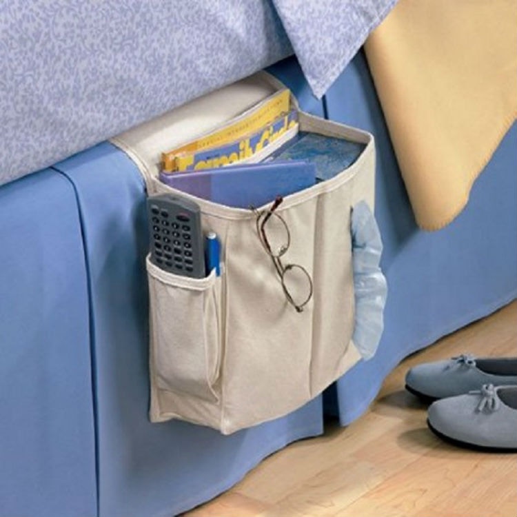 Add a bedside caddy.
