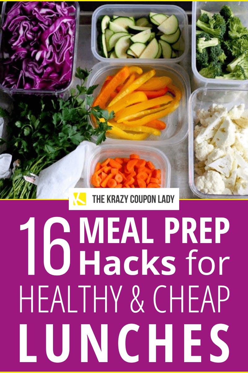 16 Meal Prep Hacks for Healthy & Cheap Lunches
