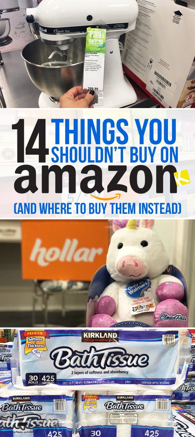 14 Things You Shouldn't Buy on Amazon (and Where to Buy Them Instead)