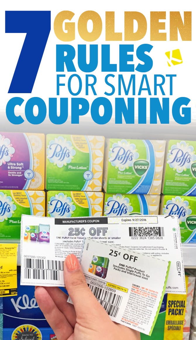 7 Golden Rules for Smart Couponing