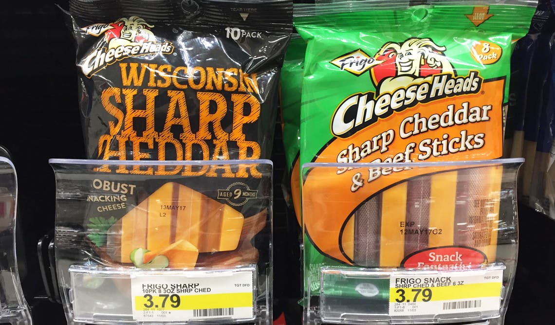 NEW Coupon! Frigo Wisconsin Cheese Heads, $2.09 at Target ...