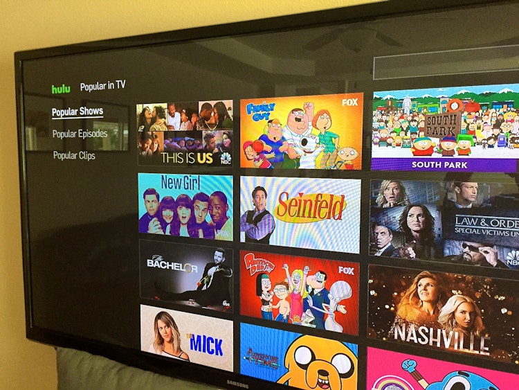 tv with hulu on it