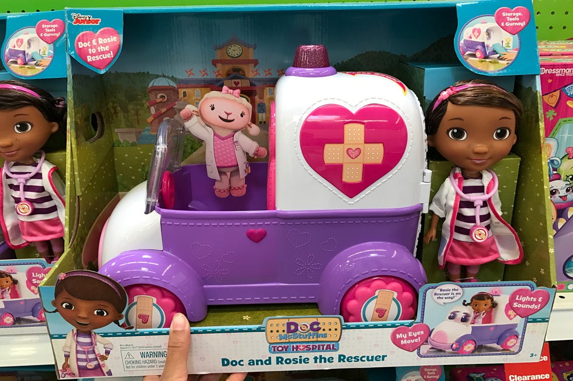 doc mcstuffins toy hospital playset