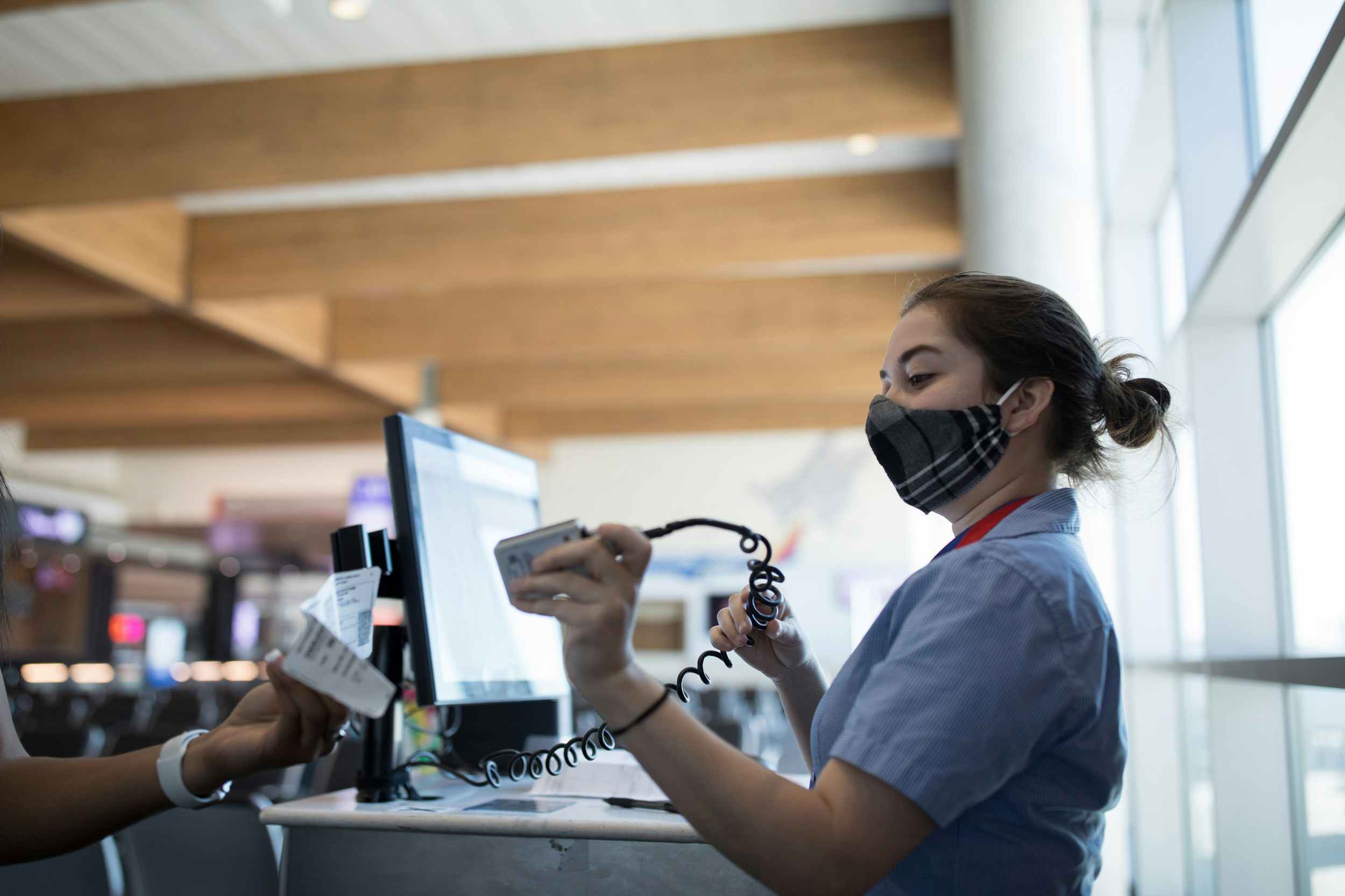 Southwest Airlines operations at Dallas Love Field during the COVID-19 pandemic.