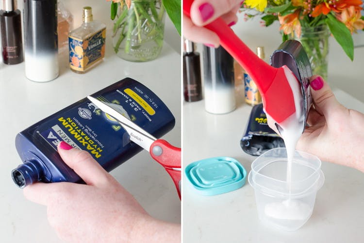 5 Ingenious Ways to Get the Last of the Lotion Out of a Bottle The