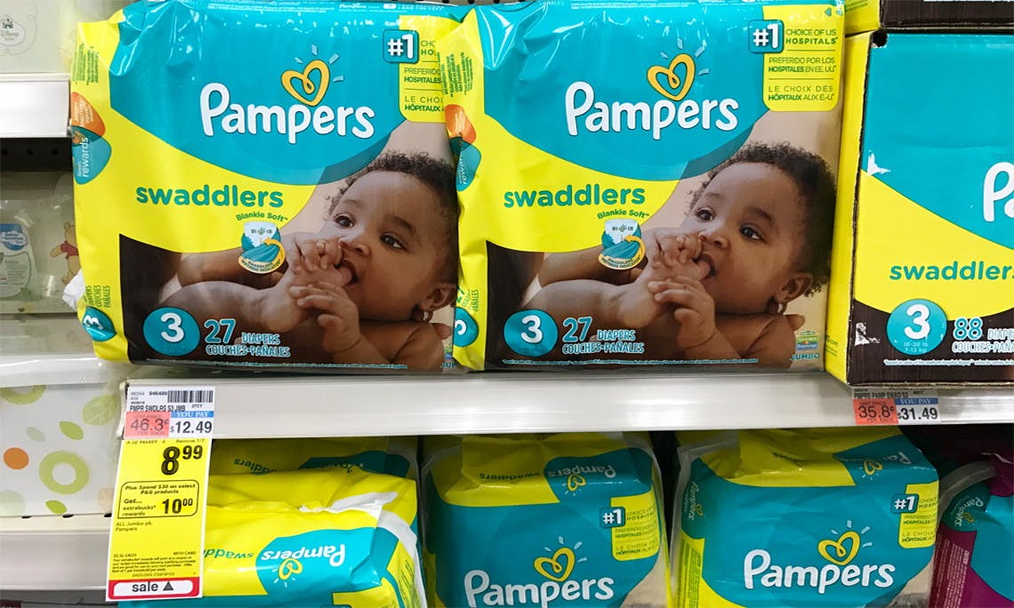 cvs pampers diapers