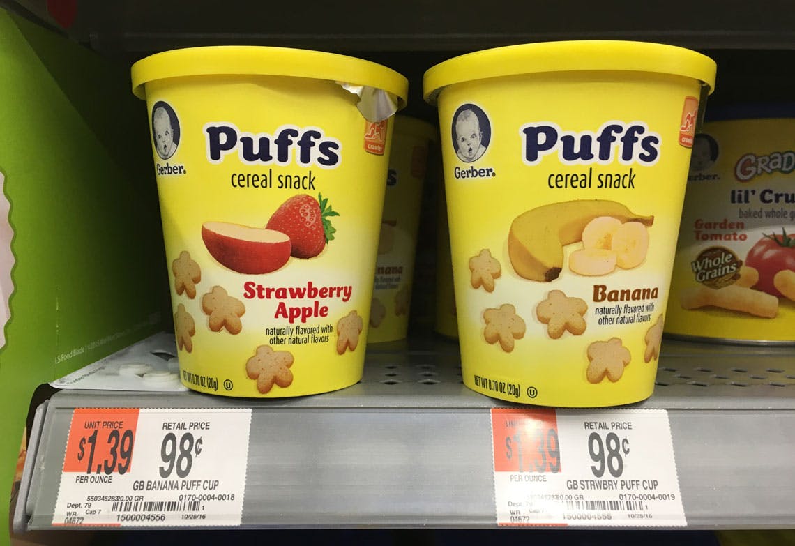 gerber puffs walmart