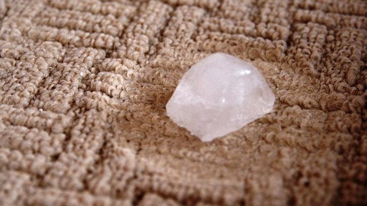 ice on carpet