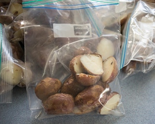 Avoid dishes with potatoes.