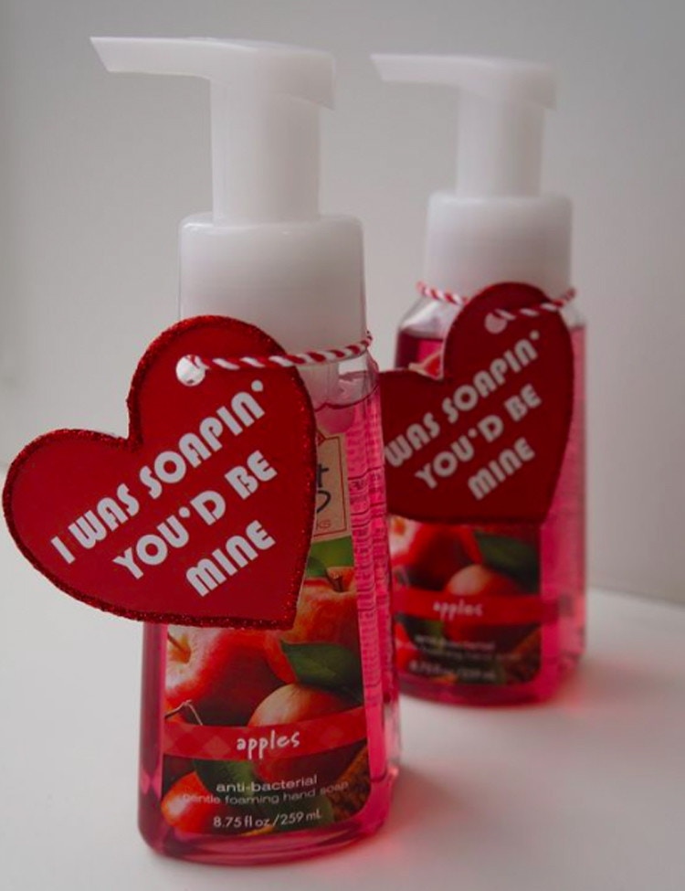 I was "soapin'" you'd be mine card on soap