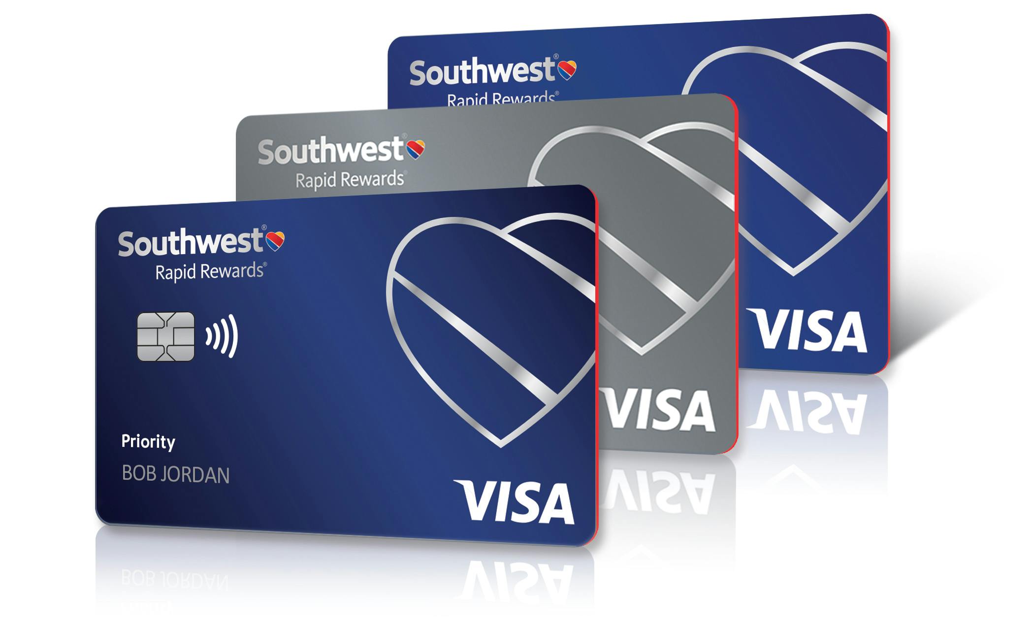 Southwest Airline Rapid Rewards Visa cards