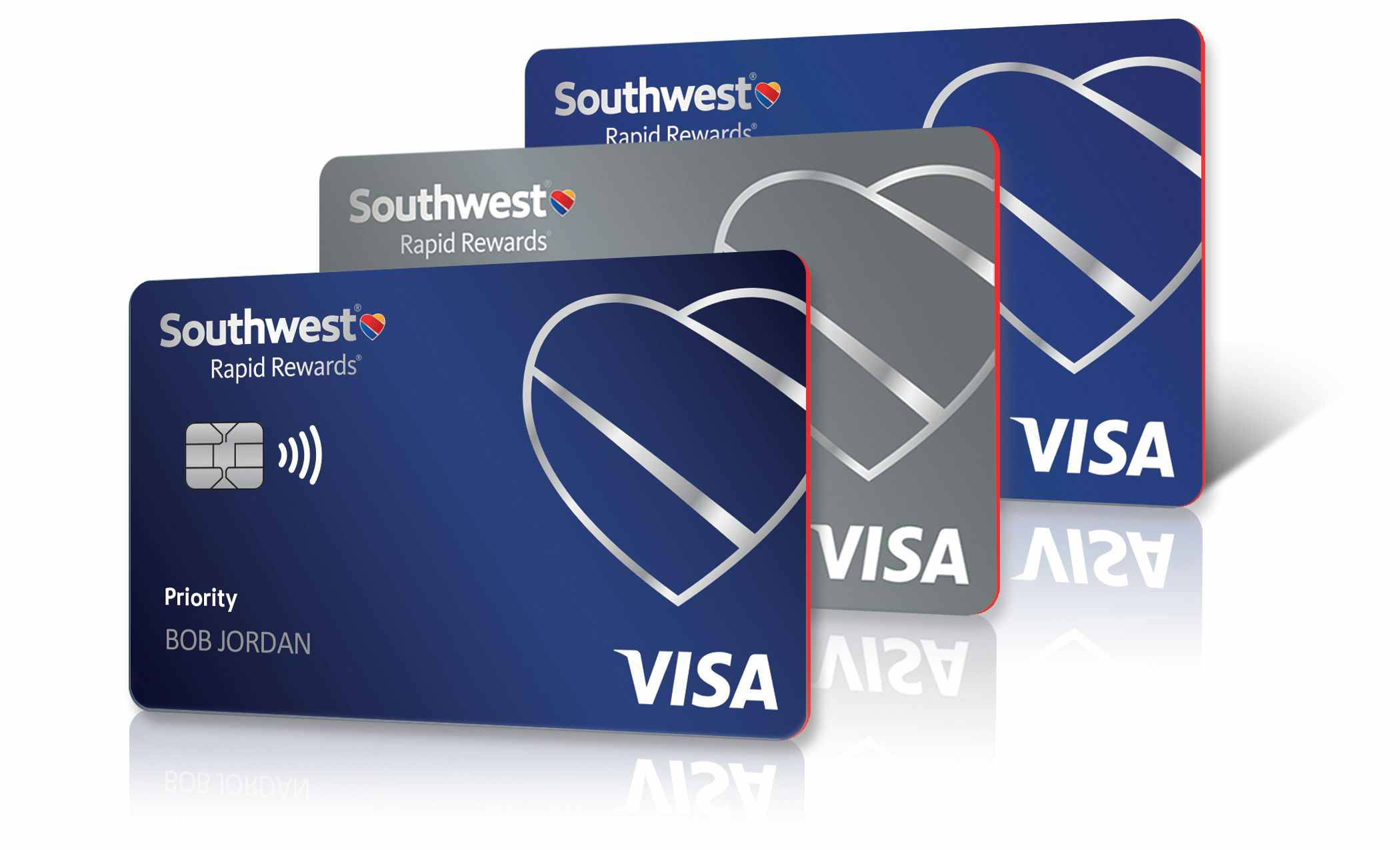 Southwest Airline Rapid Rewards Visa cards