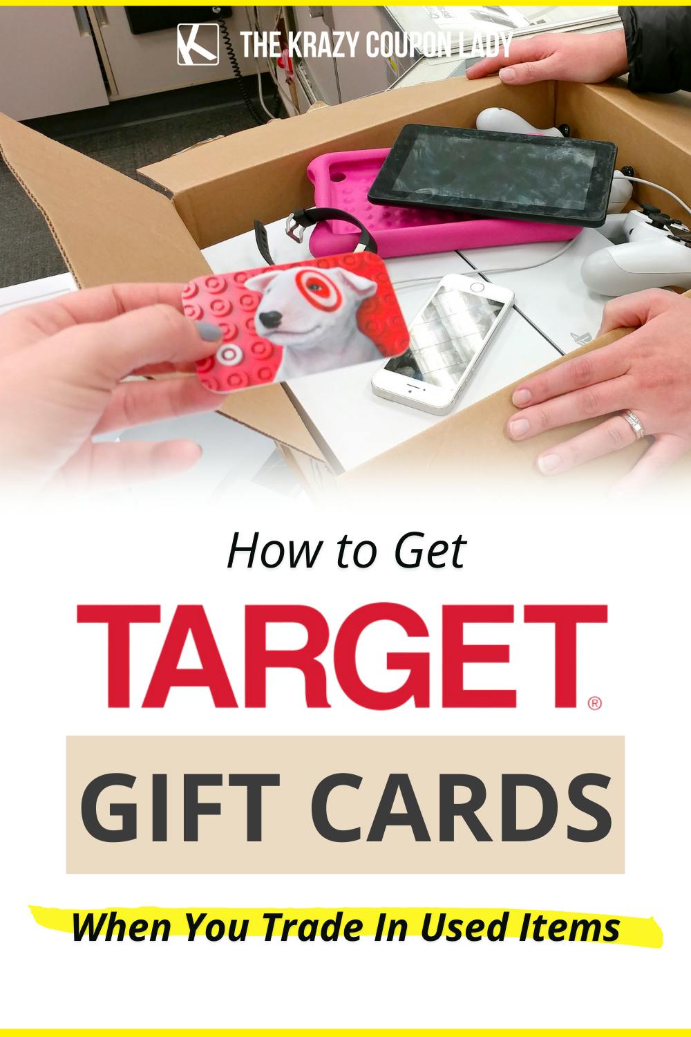 Target Trade-In Program Gives You Gift Cards for Used Items - The Krazy ...