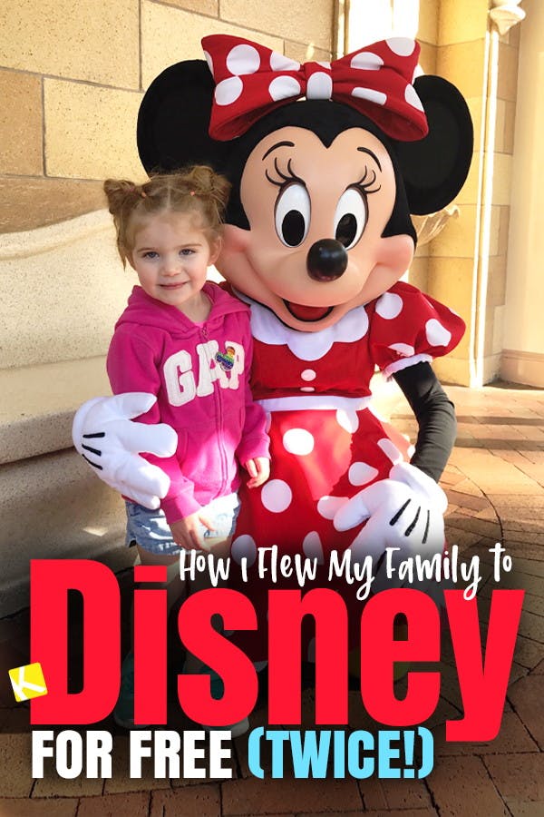 How I Flew My Whole Family to Disney for Free (Twice!)