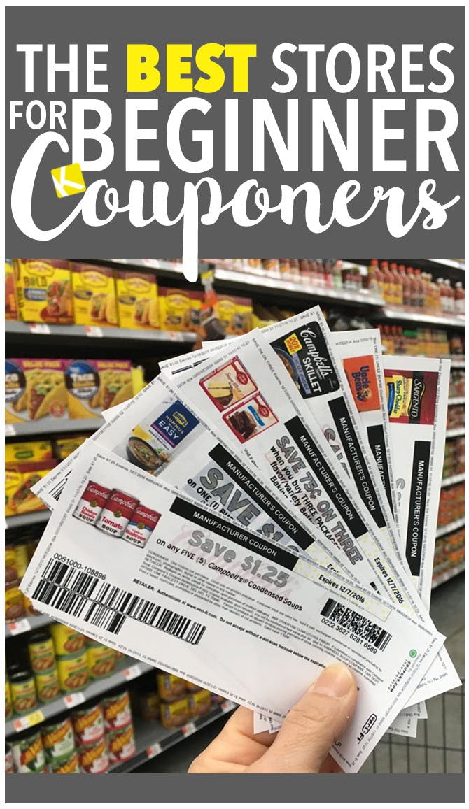 The Best Stores for Beginner Couponers - The Krazy Coupon Lady