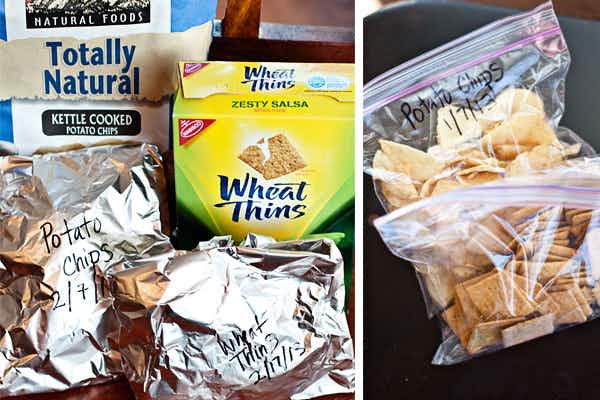 Freeze everything from chips to eggs — especially when they're on sale for dirt cheap.