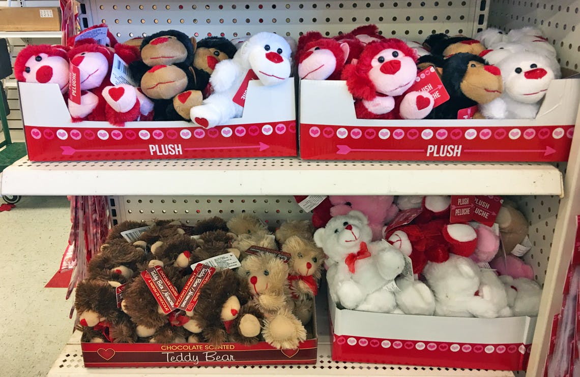 dollar tree valentine stuffed animals