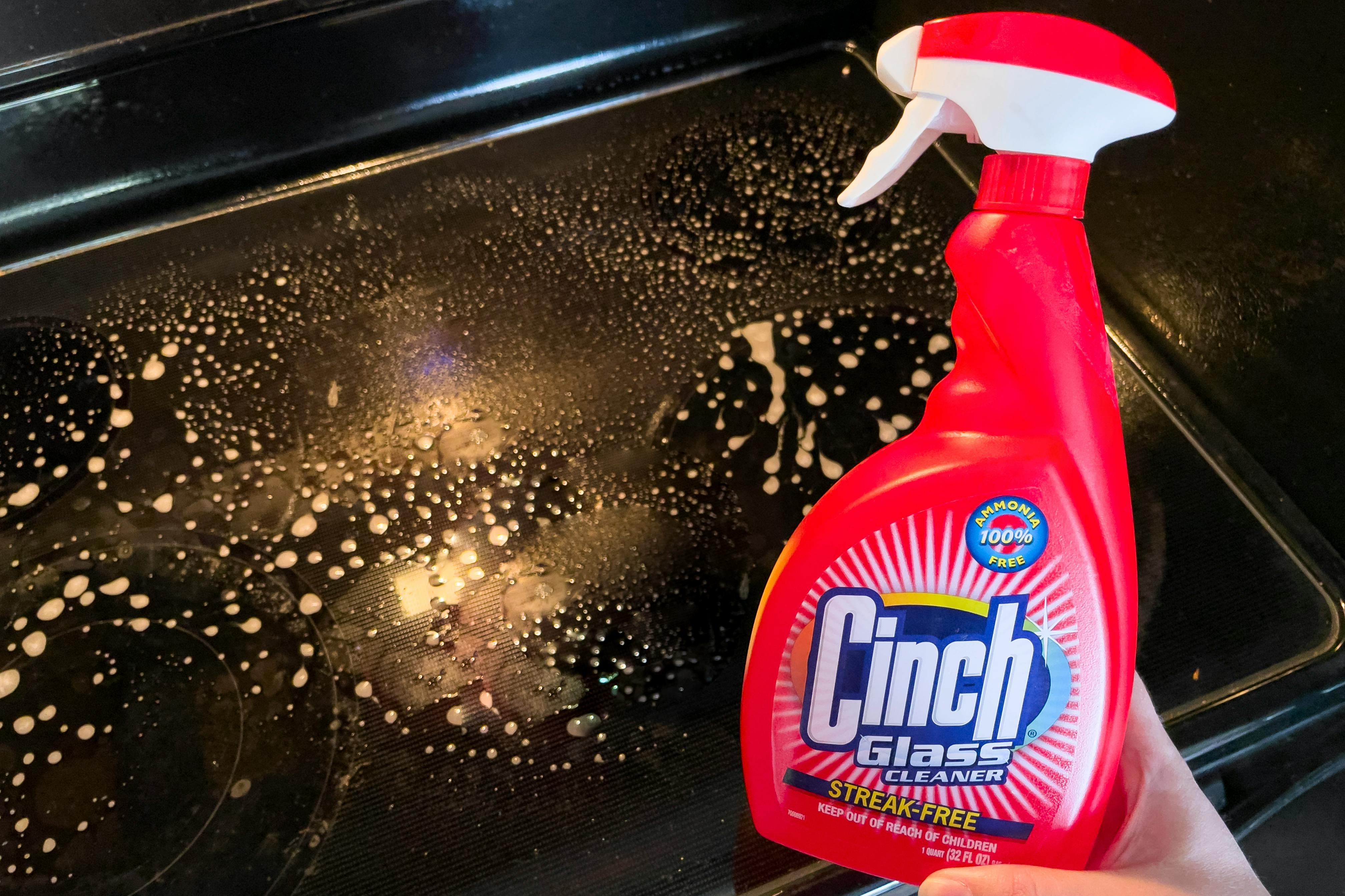 13 Easy Ways To Clean Your Glass Stove Top That Actually Work The   Clean Glass Cooktop Stove Cinch Glass Cleaner 202102 1621882505 1621882505 