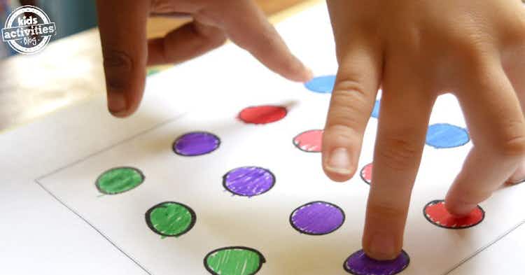 Play finger twister.
