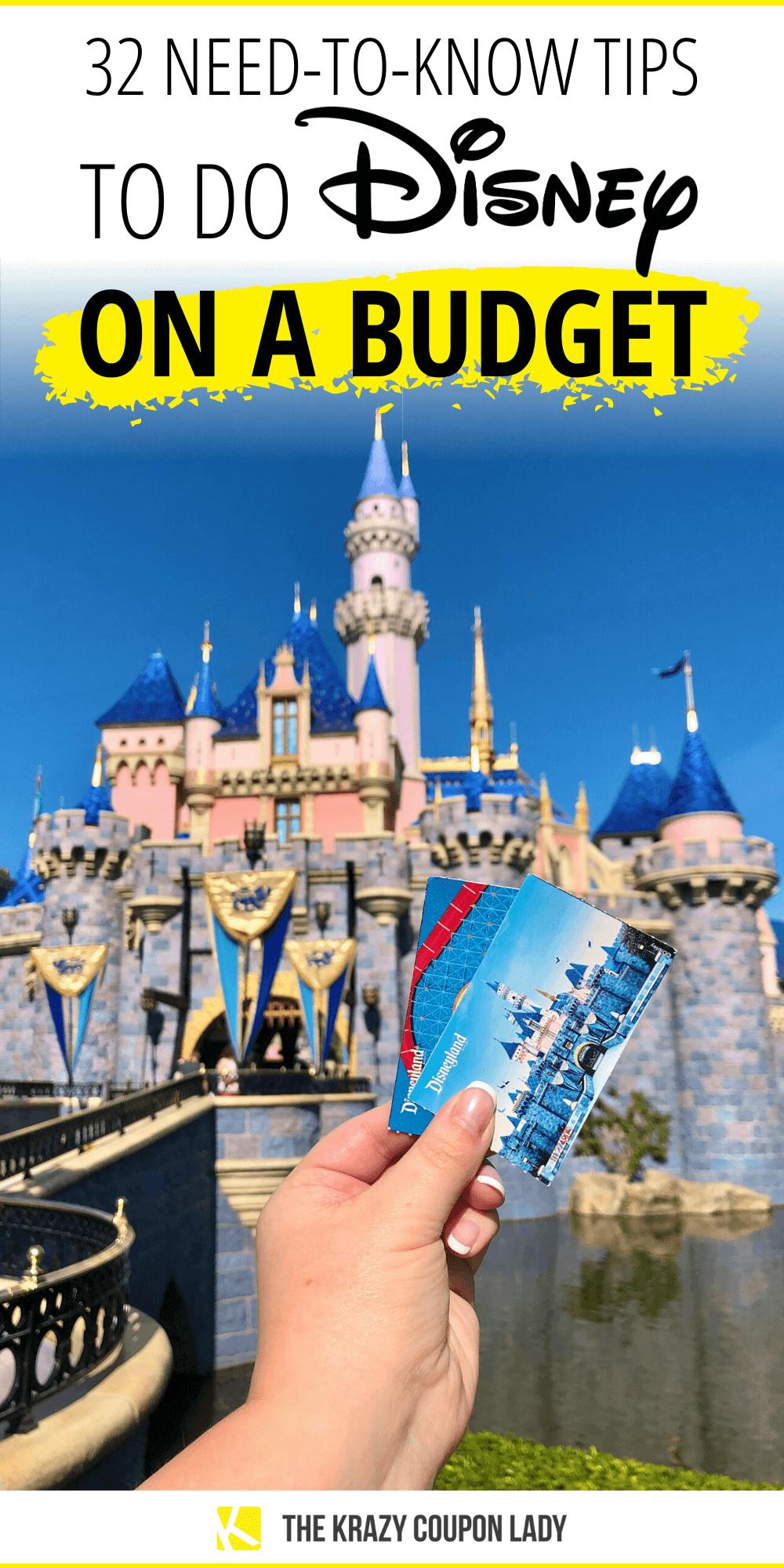 32 Tips to Do a Disney Vacation on a Budget
