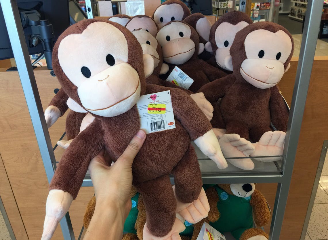 curious george doll kohl's