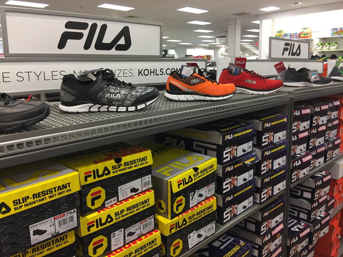 FILA Running Shoes for the Family, as 