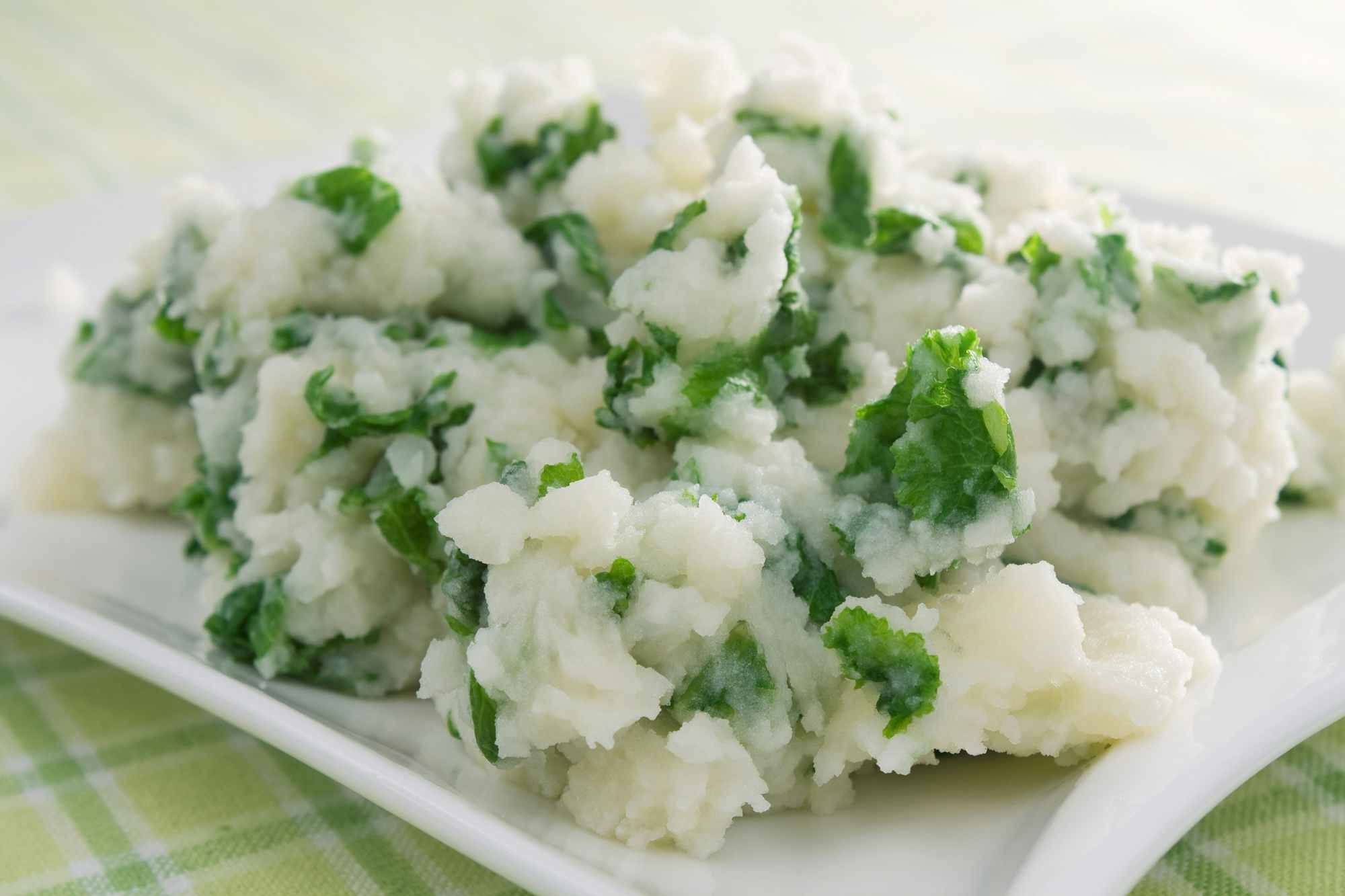 A plate of colcannon