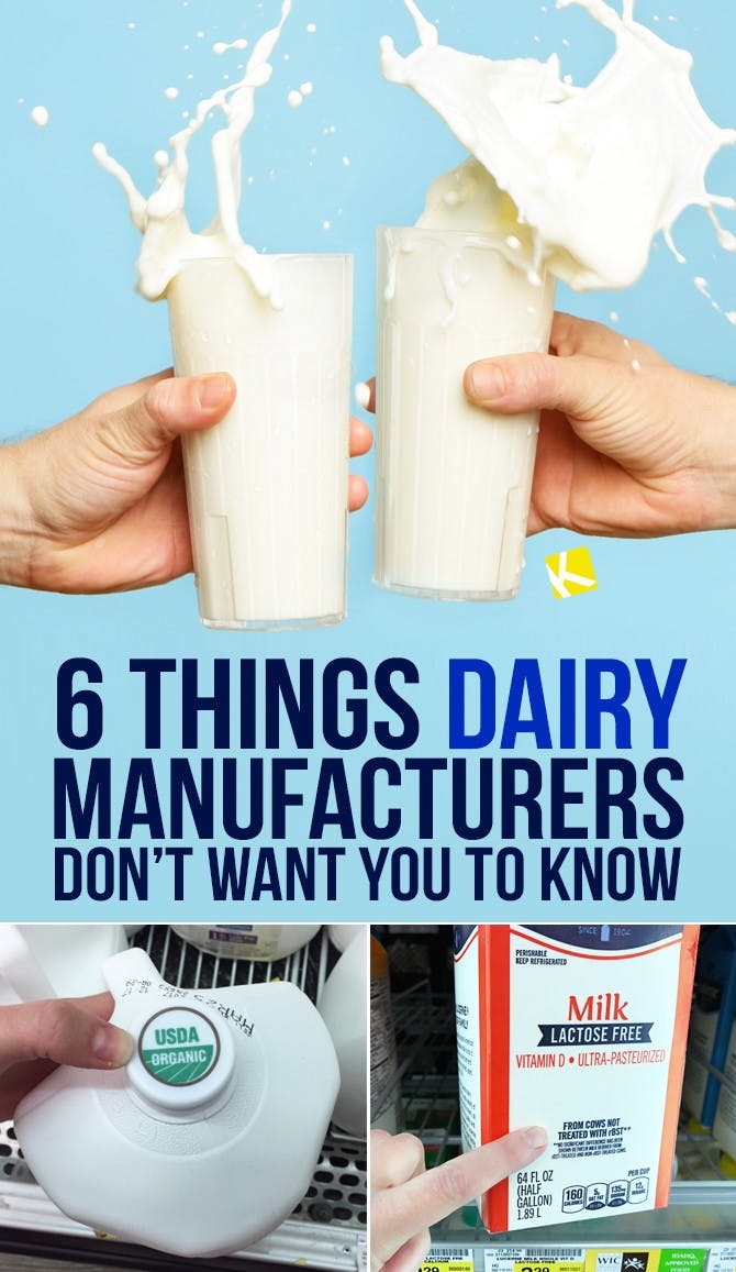 6 Things Dairy Manufacturers Don't Want You to Know