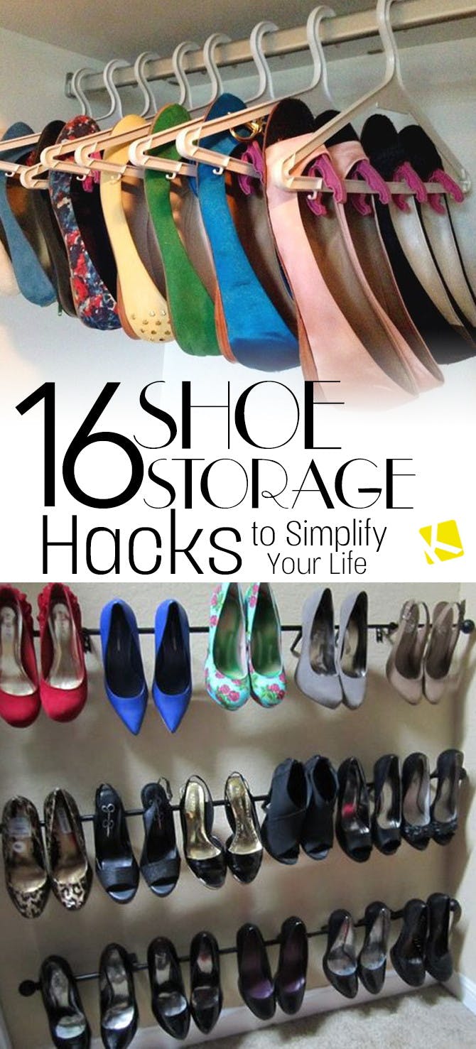 16 Shoe Storage Hacks to Simplify Your Life